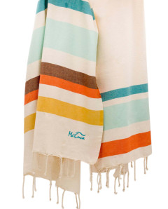 Fouta Siros 2x2 m de Algodón | Diseño Exclusivo Ma'Cuca