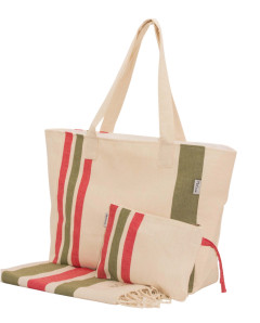 Neceser con Asa Puket de Algodón Fouta | Ma'Cuca