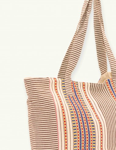 Bolso playa Berber botón 2