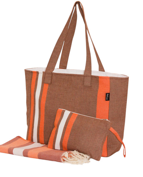 Neceser con Asa Puket de Algodón Fouta | Ma'Cuca