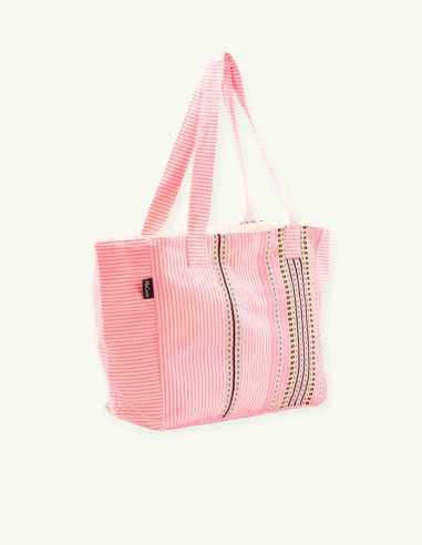 Berber zippered beach bag