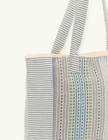 Berber zippered beach bag