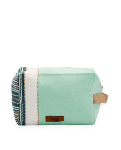 Neceser Carré Afra de Algodón Natural | Ma'Cuca