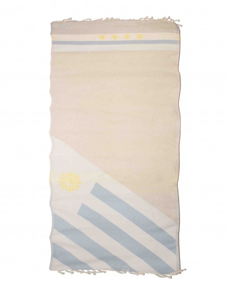 Fouta Mundial Uruguay 2x1 m.