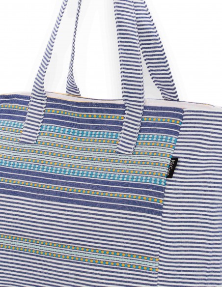 Bolso playa Berber cremallera
