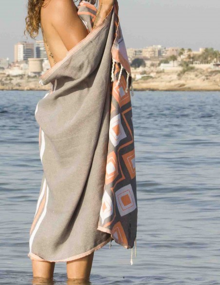 Fouta Tahiti 2x1m.