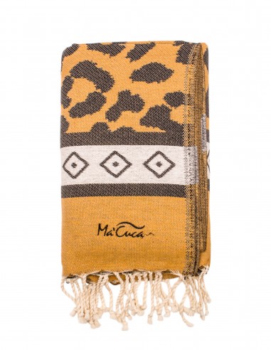 Fouta Leopardo 2x1 m. 2