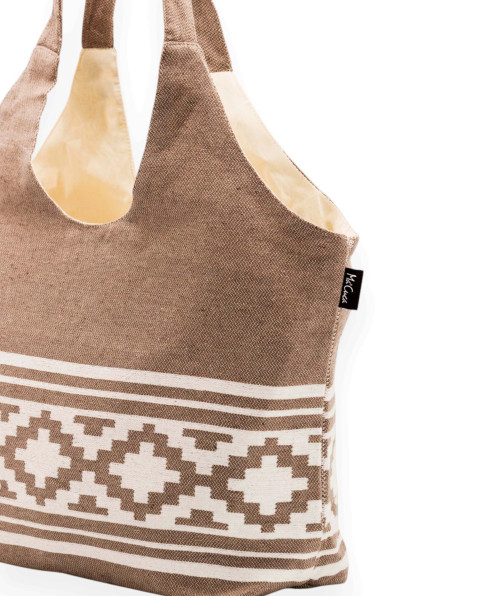 Bolso Cancún Jacquard | Bolso de Playa y Viaje | Ma'Cuca