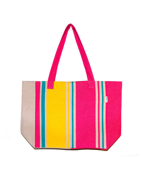 Bolso Capri de Playa en Algodón Fouta | Ma'Cuca