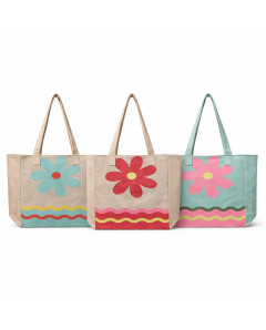 Bolso Flor Jacquard con Cremallera | Ma'Cuca