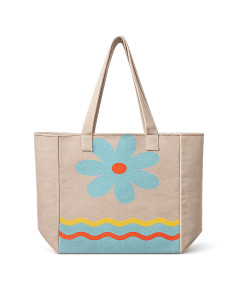 Bolso Flor Jacquard con Cremallera | Ma'Cuca