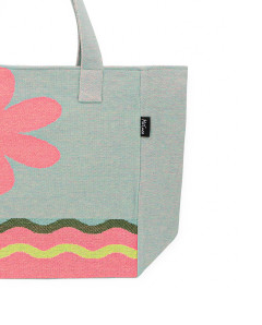 Bolso Flor Jacquard con Cremallera | Ma'Cuca