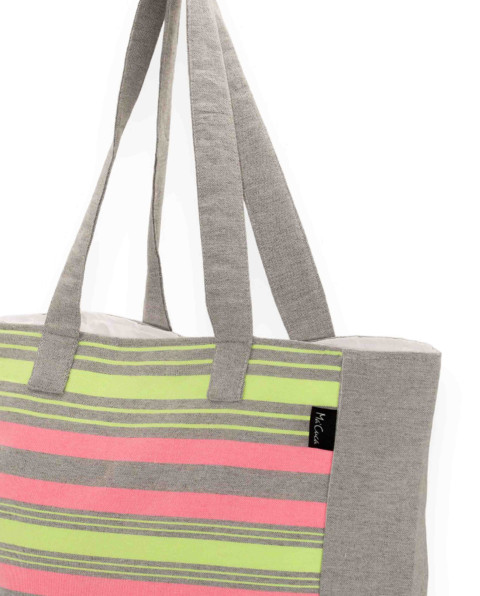 Bolso Ibiza de Algodón Fouta | Bolso de Playa | Ma'Cuca