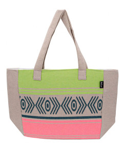 Bolso Playa Kai Jacquard con Cremallera | Ma'Cuca