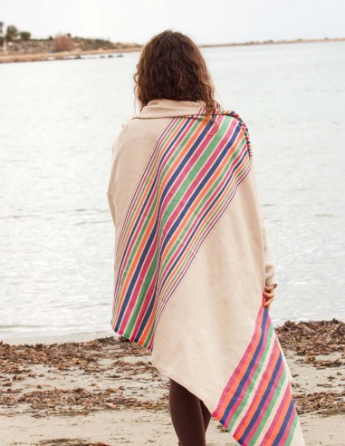 Toalla de playa Hidra 2x1m. 2