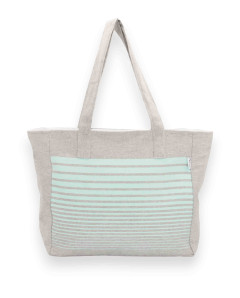 Bolso Playa Mikonos de Algodón Fouta | Ma'Cuca
