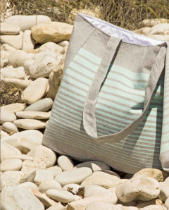 Bolso Playa Mikonos de Algodón Fouta | Ma'Cuca