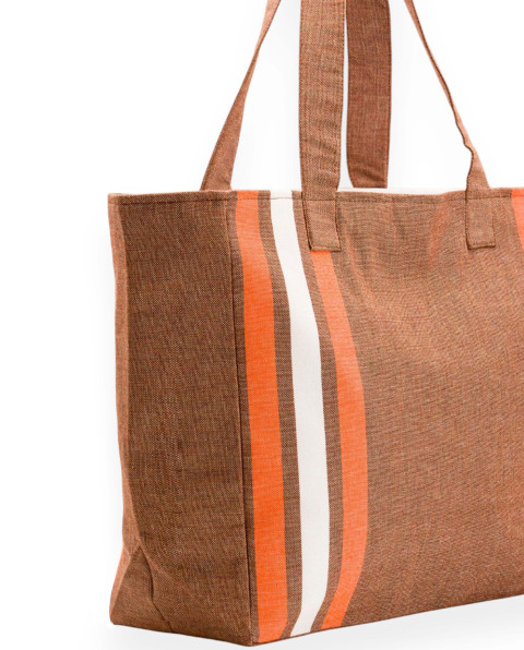 Bolso Puket de Algodón Fouta | Bolso de Playa | Ma'Cuca