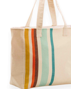 Bolso Siros de Algodón Natural | Bolso de Playa | Ma'Cuca