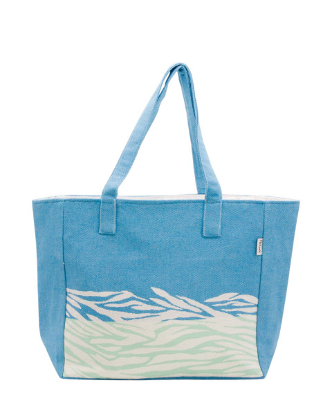 Bolso Playa Zebra de Algodón Natural | Ma'Cuca