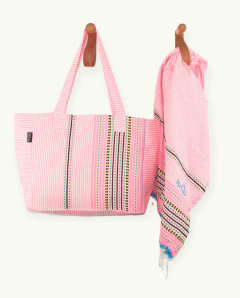 Bolso Playa Berber de Algodón Fouta | Ma'Cuca