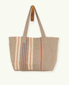 Bolso Playa Berber Botón de Algodón Fouta | Ma'Cuca