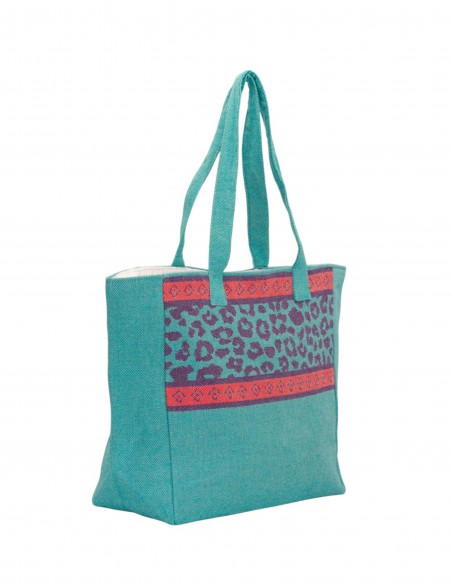 Bolso playa Leopardo