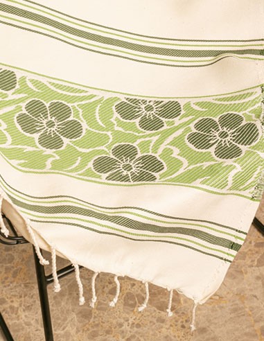 Jacquard FLORA 2x1m. 2