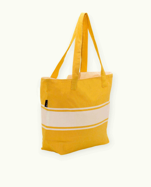 Bolso Playa Corfú con Botón | Algodón Fouta | Ma'Cuca