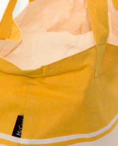Bolso Playa Corfú con Botón | Algodón Fouta | Ma'Cuca