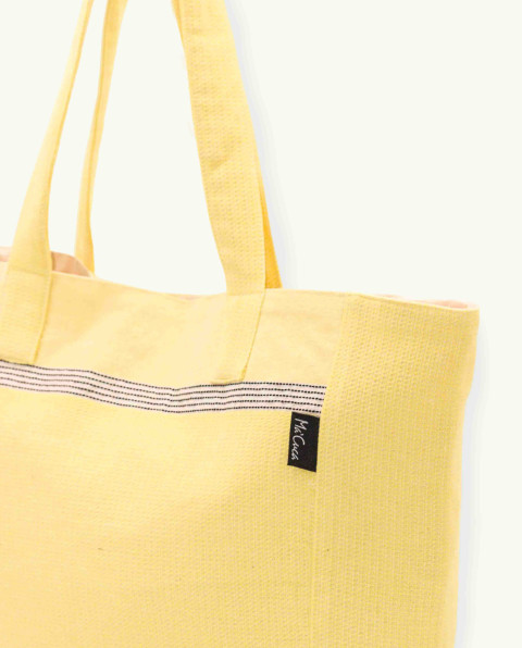 Bolso Playa Natte de Algodón Fouta | Ma'Cuca