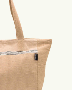 Bolso Playa Natte de Algodón Fouta | Ma'Cuca