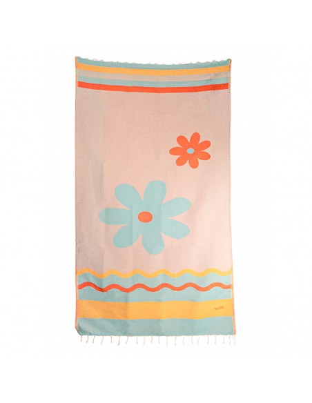 Fouta Flor 2x1m