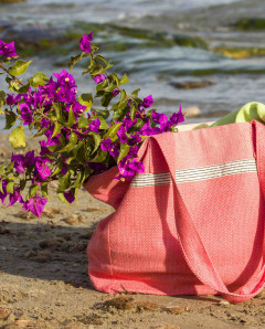 Bolso Playa Natte de Algodón Fouta | Ma'Cuca