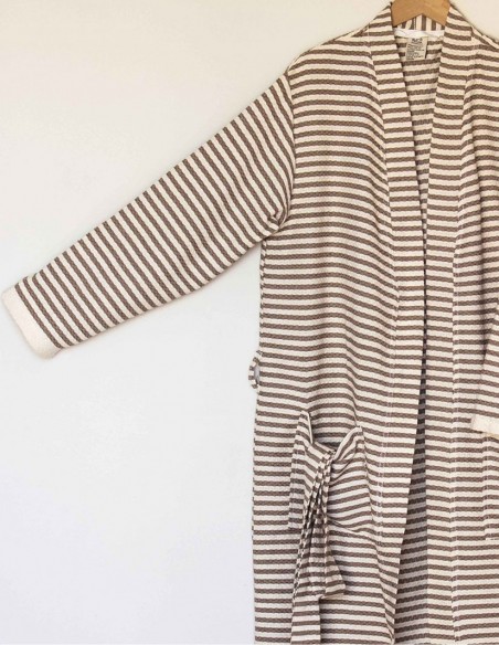 Bathrobe mod. MARINERO, Unisex