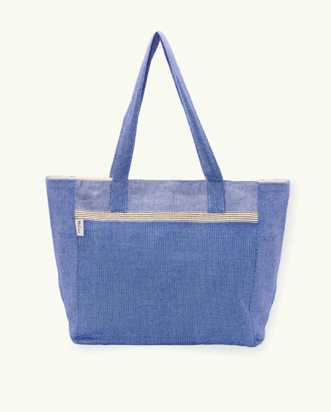 Bolso Playa Natte Botón de Algodón Fouta | Ma'Cuca