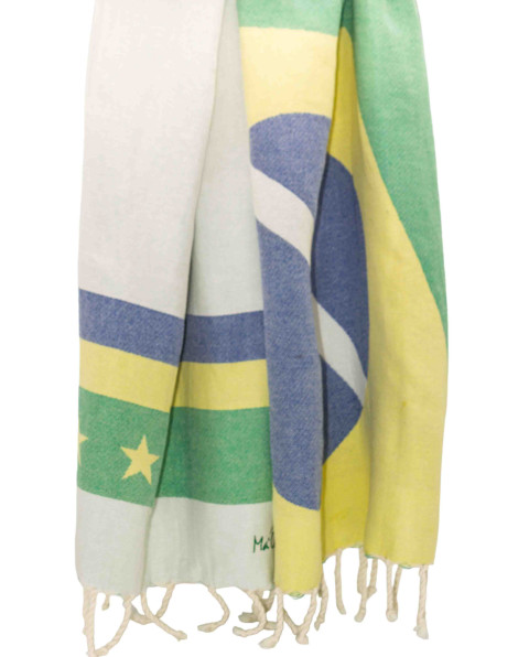Fouta Mundial Brasil 200x100 cm | Ma'Cuca