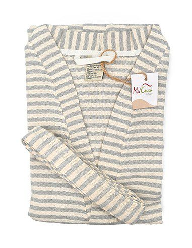 Albornoz Marinero Unisex — Color: Gris claro | Talla: S