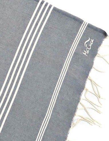 Funda hogar Las Palmas 3x2m. — Color: Gris oscuro | Crudo