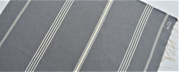 Funda hogar Las Palmas 3x2m. — Color: Gris oscuro | Crudo