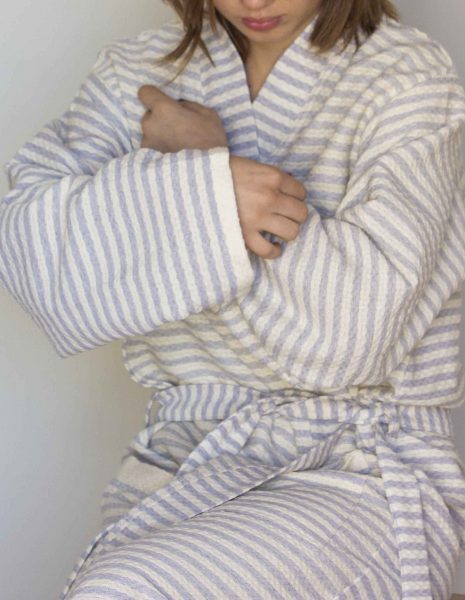 Albornoz Marinero Unisex — Color: Gris claro | Talla: S