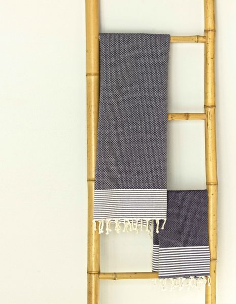 Toalla baño Zante 50x50cm. — Color: Azul marino