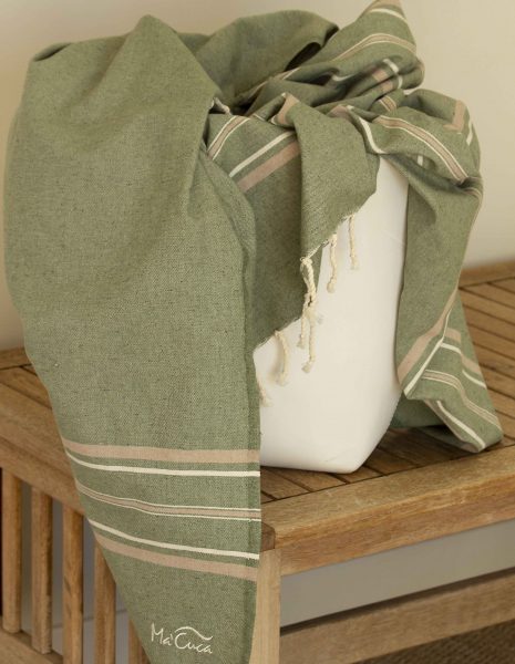 Funda hogar Madeira 2,5x1,5m. — Color: Kaki | Beige | Crudo