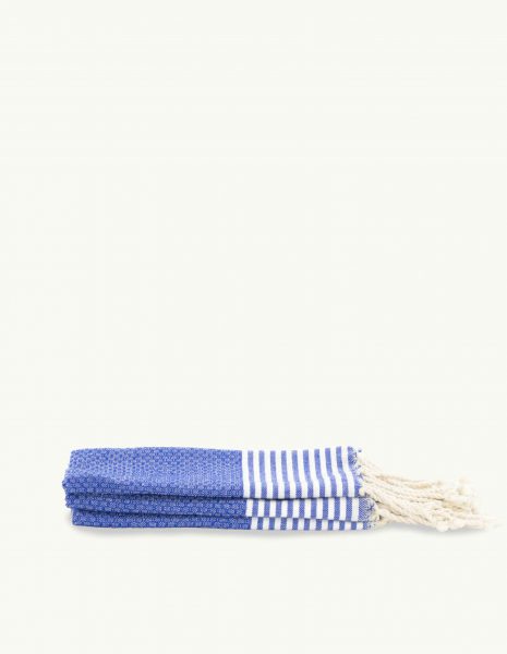 Toalla baño Zante 50x50cm. — Color: Azul brillante