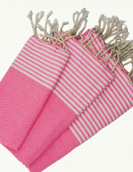 Toalla baño Zante 50x50cm. — Color: Rosa fluor