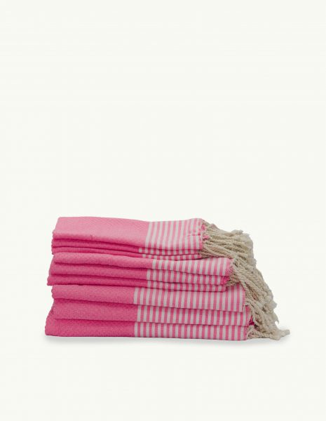 Toalla baño Zante 50x50cm. — Color: Rosa fluor