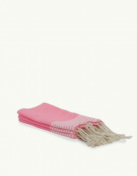 Toalla baño Zante 50x50cm. — Color: Rosa fluor