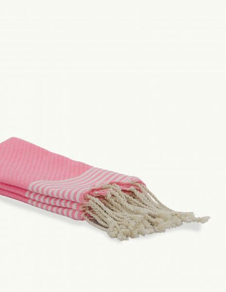Toalla baño Zante 50x50cm. — Color: Rosa fluor