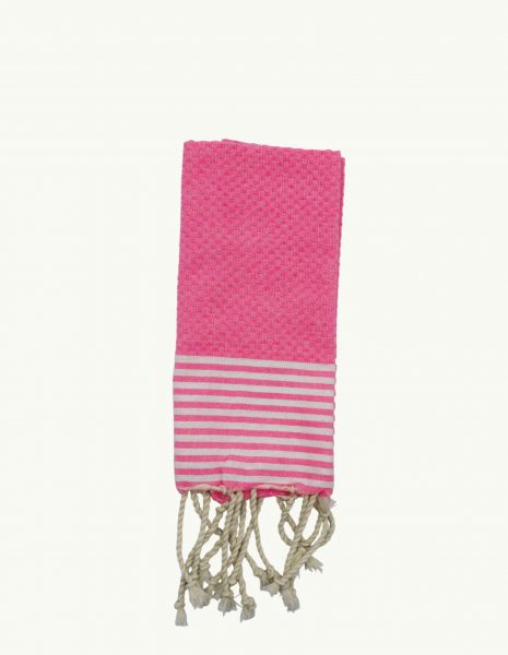 Toalla baño Zante 50x50cm. — Color: Rosa fluor
