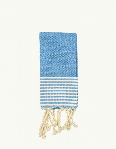 Toalla baño Zante 50x50cm. — Color: Azul turquesa